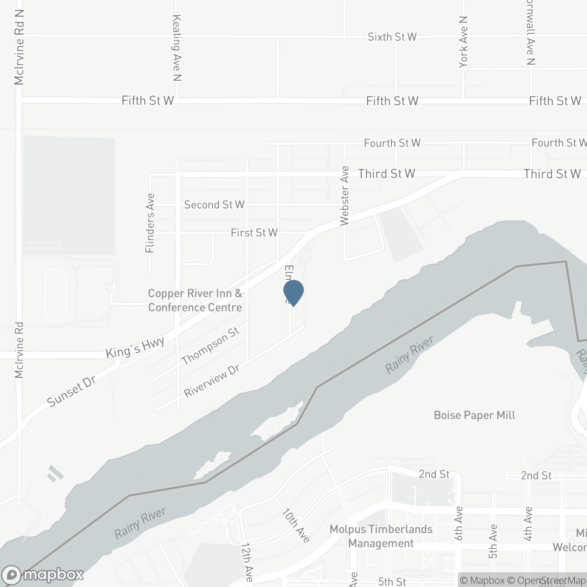 554 ELM AVENUE, Fort Frances, Ontario P9A 3J4